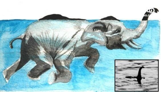 世界十大神秘生物,尼斯湖水怪竟是大象的鼻子