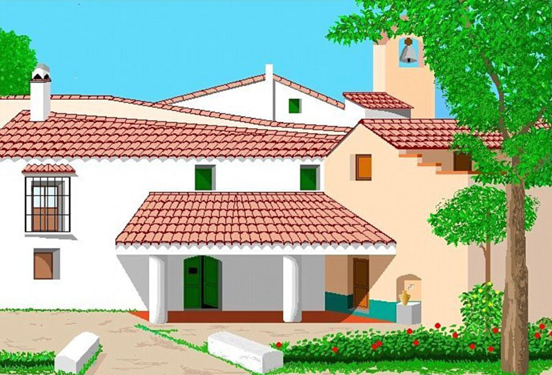 西班牙87岁老太用电脑画图工具创作惊人作品