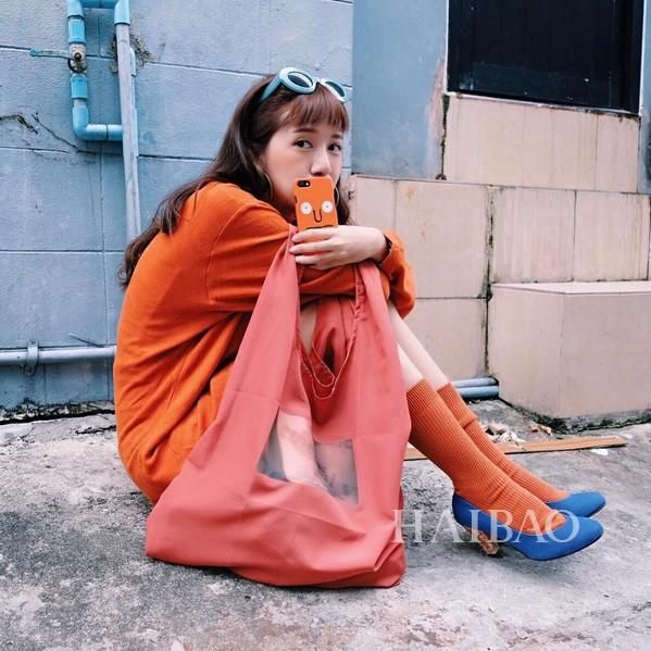 彩色系穿搭教科书级别!笑起来甜度100分的泰国