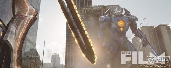 《环太平洋2》新剧照曝光 流浪者号亮巨剑对战