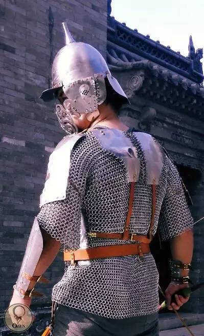 哈萨克轻骑兵板链甲