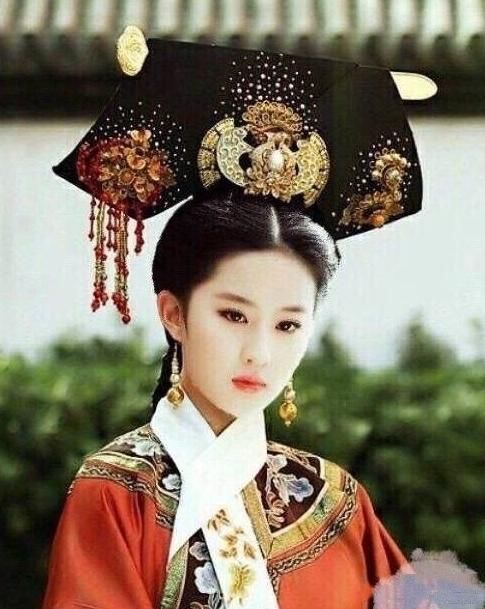 刘亦菲众多清宫造型曝光,如果她演清宫戏,没其