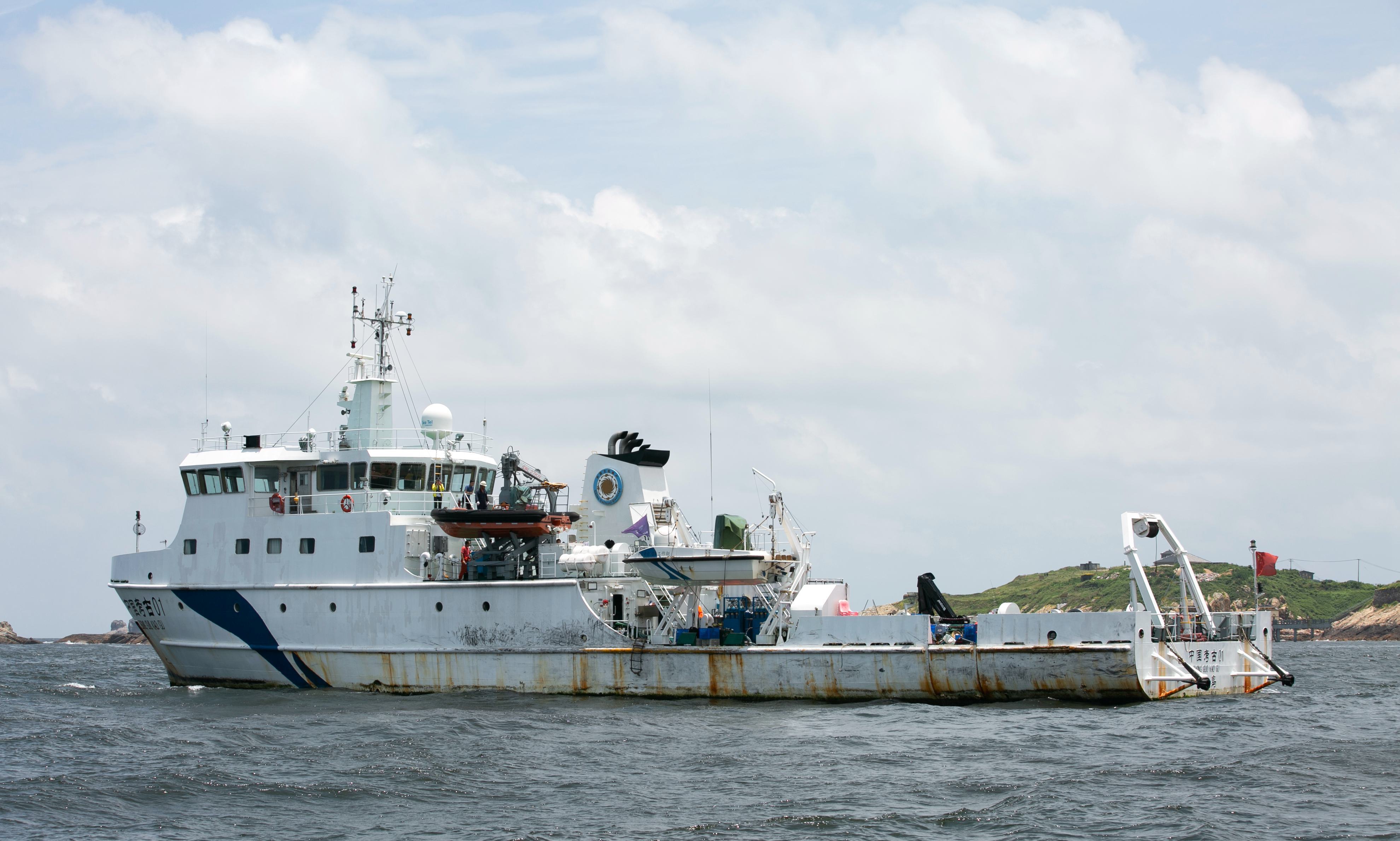 走近我国首艘水下考古船"中国考古01":15次出海作业