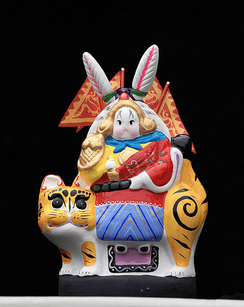 北京兔儿爷的金盔金甲和老虎坐骑是谁给的?