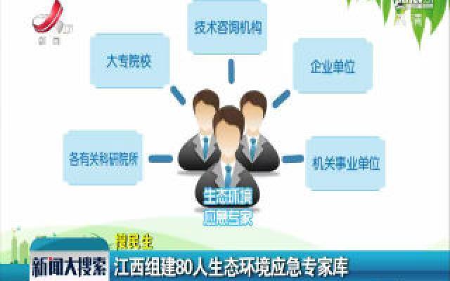 江西组建80人生态环境应急专家库