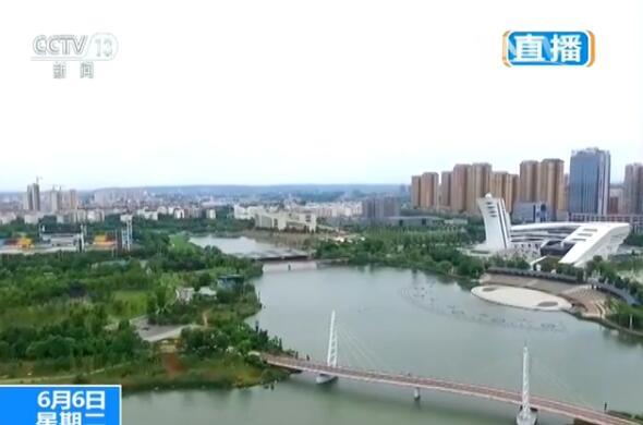 【来之不易的绿水青山】湖南常德:穿紫河换新颜 成为城市碧玉带 【来之不易的绿水青山】湖南常德:穿紫河换新颜 成为城市碧玉带