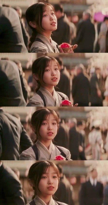 最近很火的电影《艺伎回忆录》小千代,你的眼