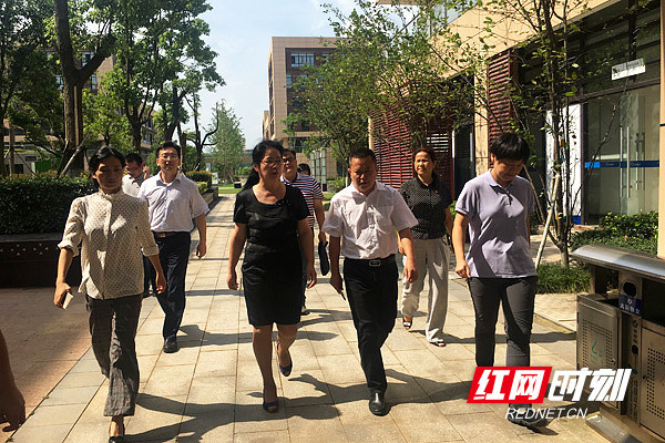 湖南省教育厅领导一行深入湖南理工职业技术学