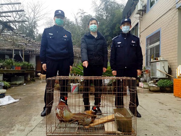 非法收售野生动物 绍兴警方抓获2名犯罪嫌疑人