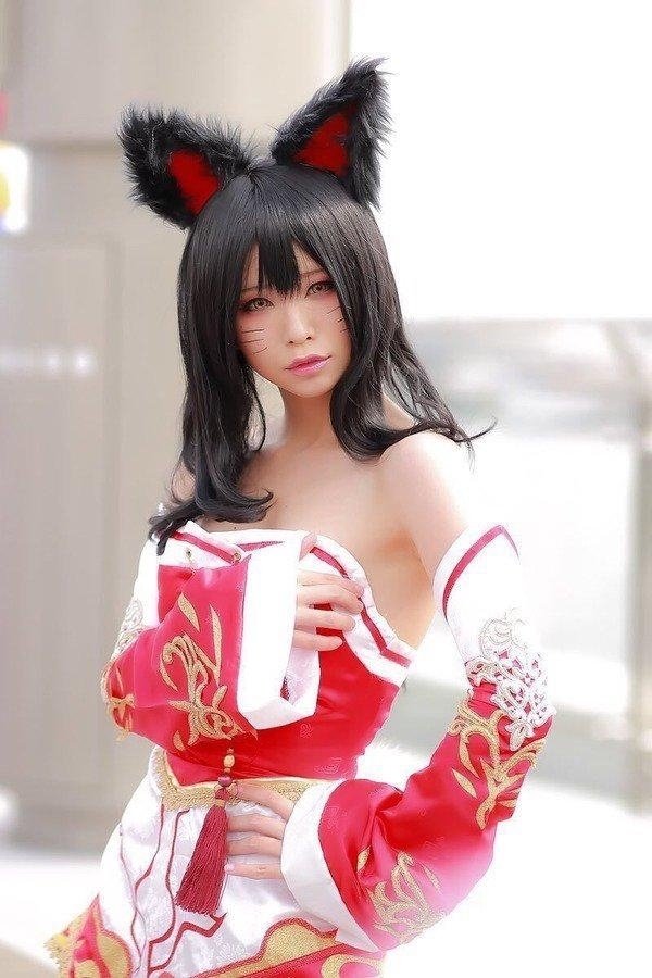 日本妹子挑战史上最短cos装:画面美极