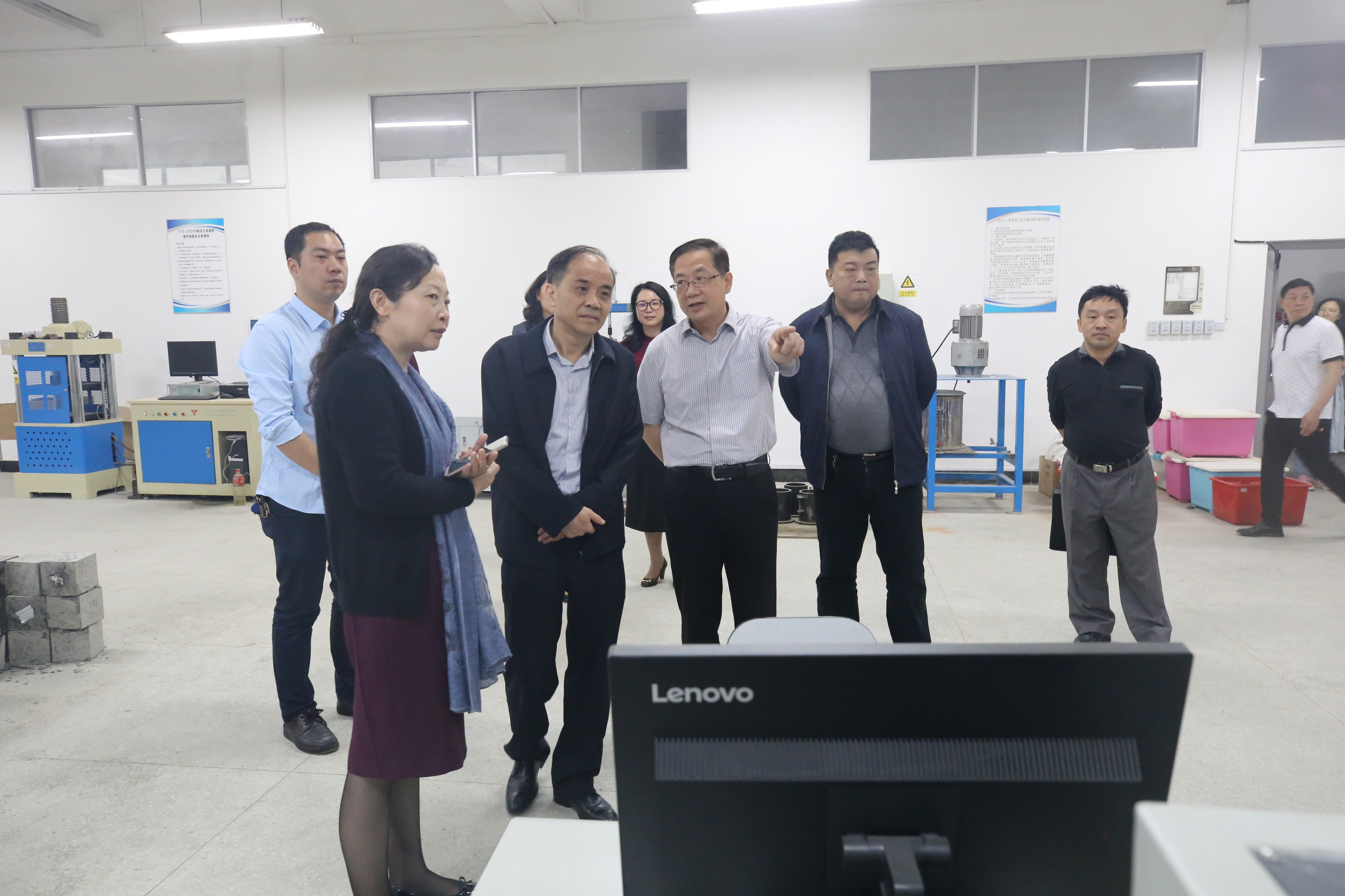 省科协领导调研福建江夏学院院士专家工作站建