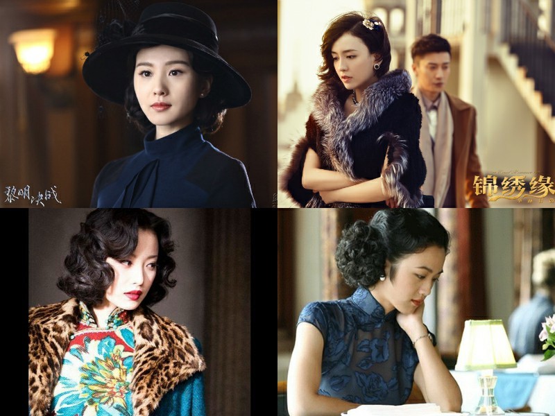 刘诗诗吕佳容倪妮汤唯 究竟谁才是民国第一美女(图1) 刘诗诗吕佳容倪妮汤唯 究竟谁才是民国第一美女(图1)