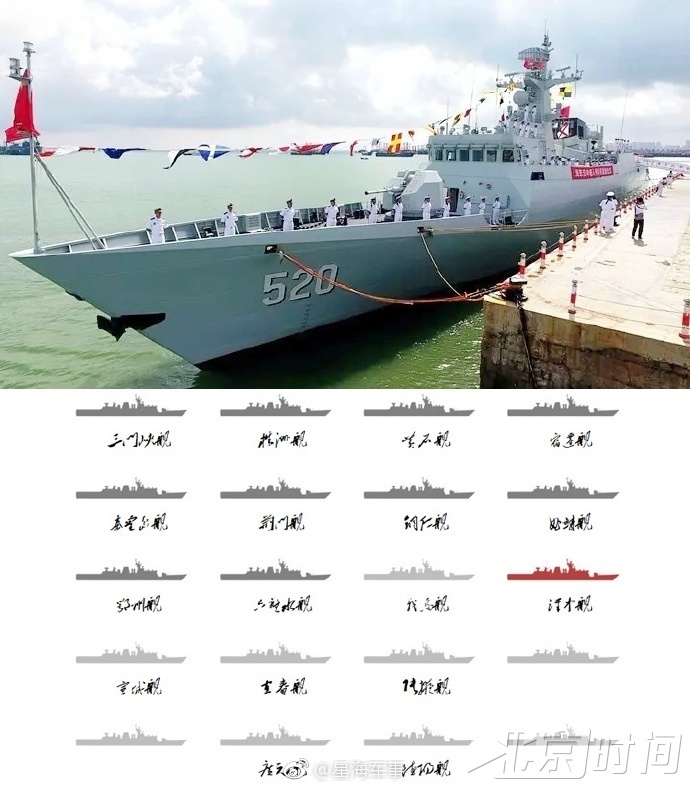 中国海军下饺子舷号不够用 056新护改用6字开头