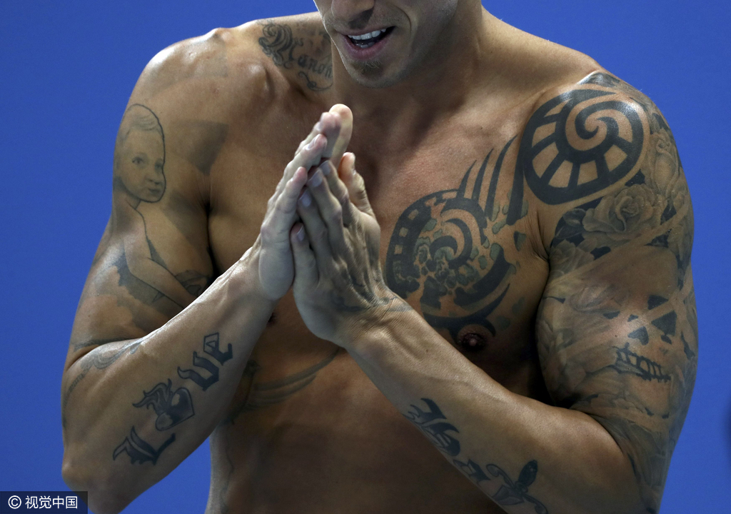 文身之丰富让人目不暇接