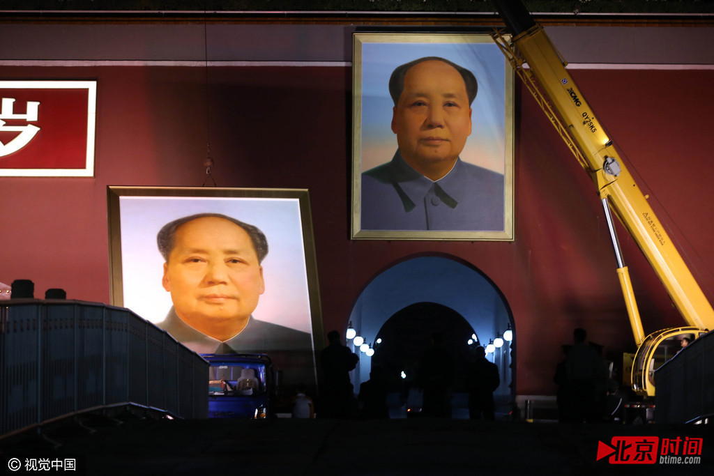 除了毛泽东 天安门上竟挂过蒋介石林彪的画像 除了毛泽东 天安门上竟挂过蒋介石林彪的画像
