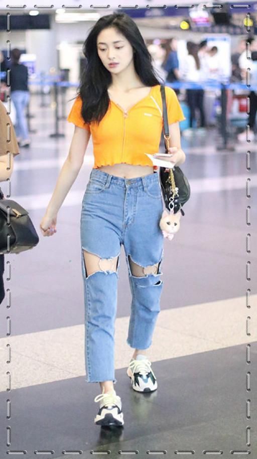 周洁琼真个性!竟用铁环把破洞裤补上,网友:是为