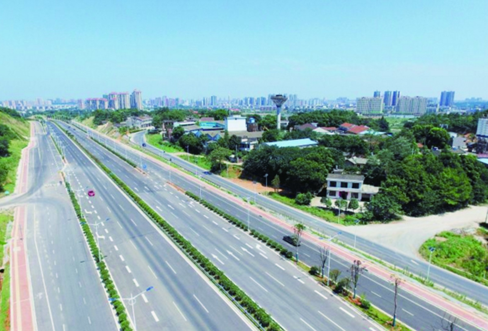 岳宁大道宁乡段正式通车,明年全线通车宁乡往来梅溪湖不到半小时