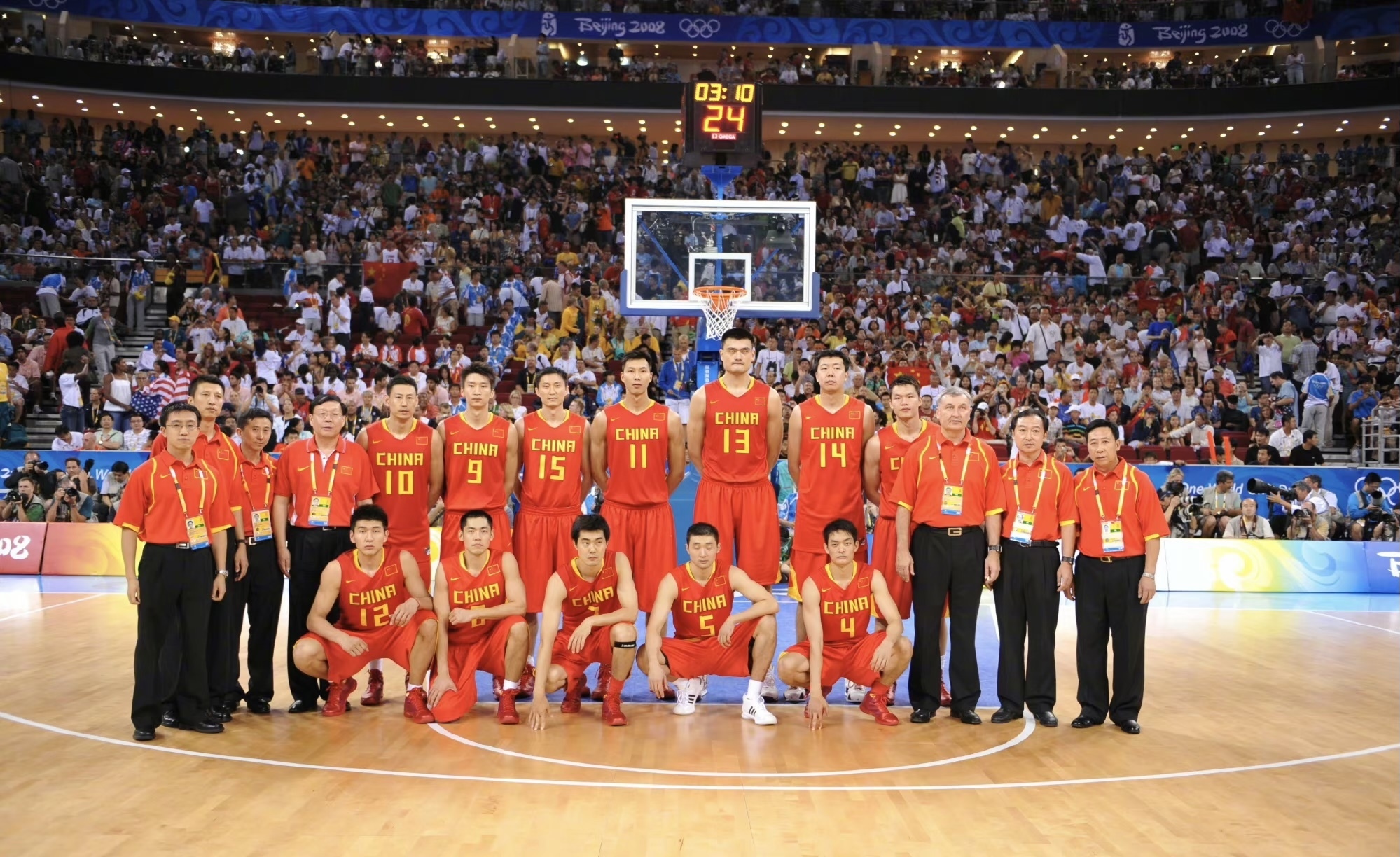 中国男篮2008一代落幕