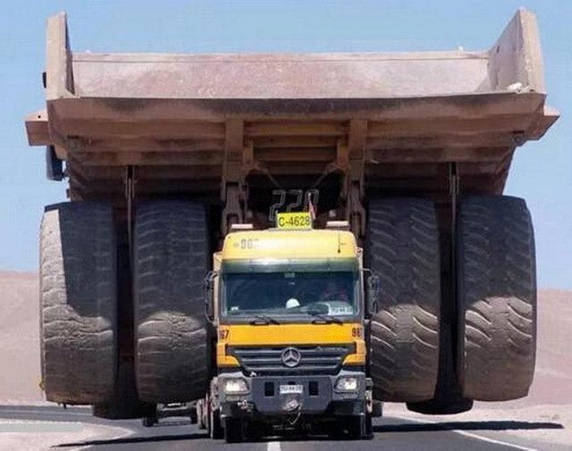 世界最大的车 一天3吨的油国名老公也养不起