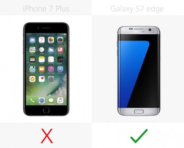 双摄还是双曲面?iPhone 7P和S7 edge对比