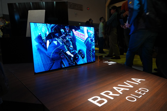 索尼发布全新的A8F系列OLED电视,并且对其进