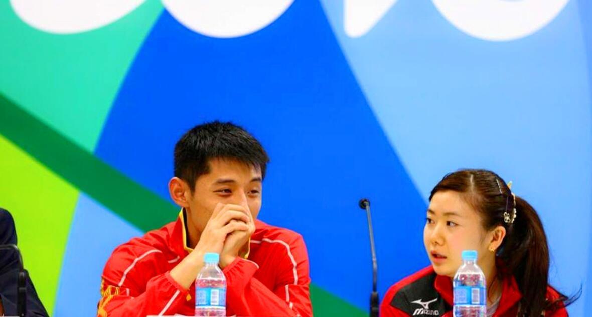 组图-福原爱与国乒:频被打哭 又被深深爱护