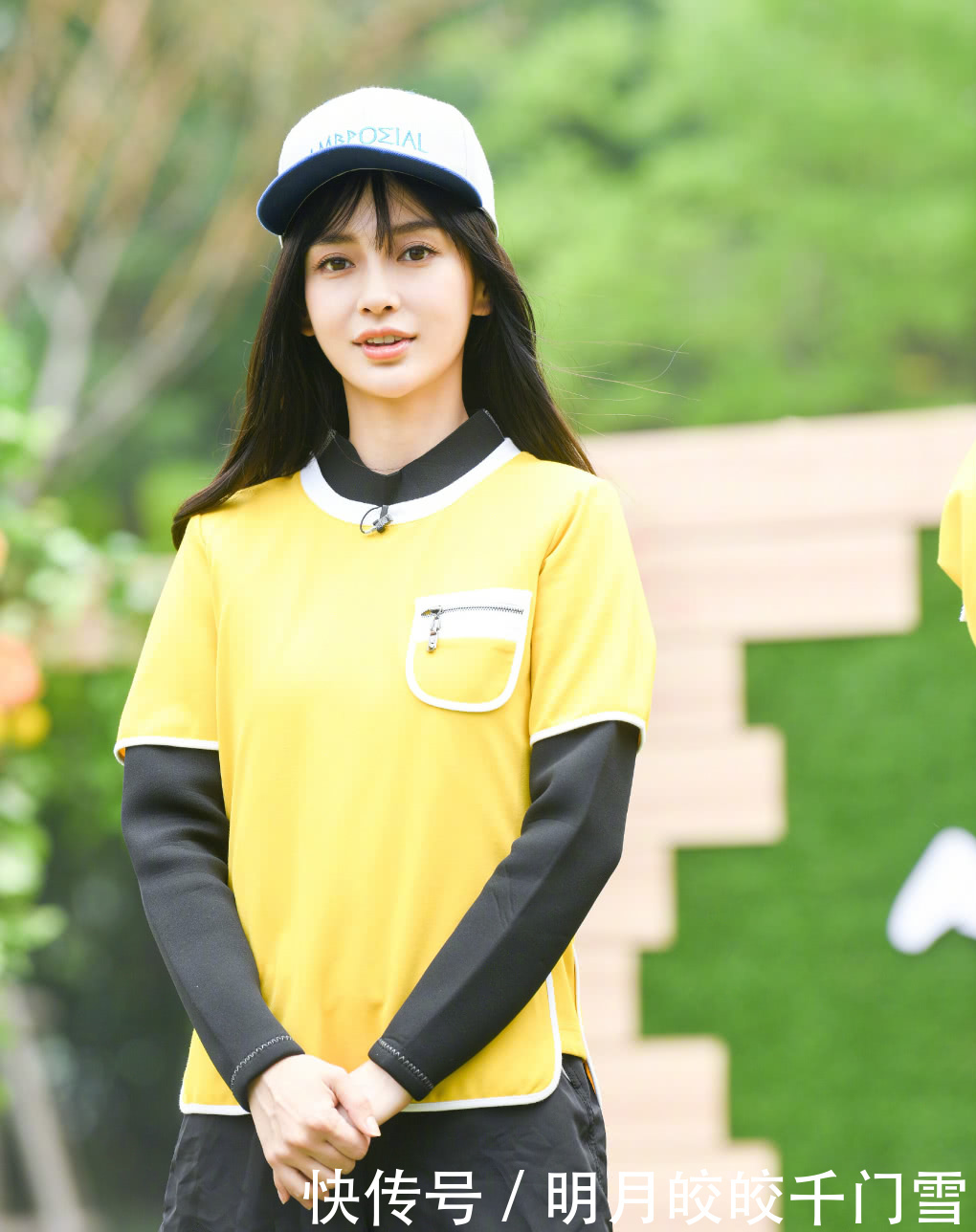 跑男与爱情公寓大合影:鹿晗不在Angelababy