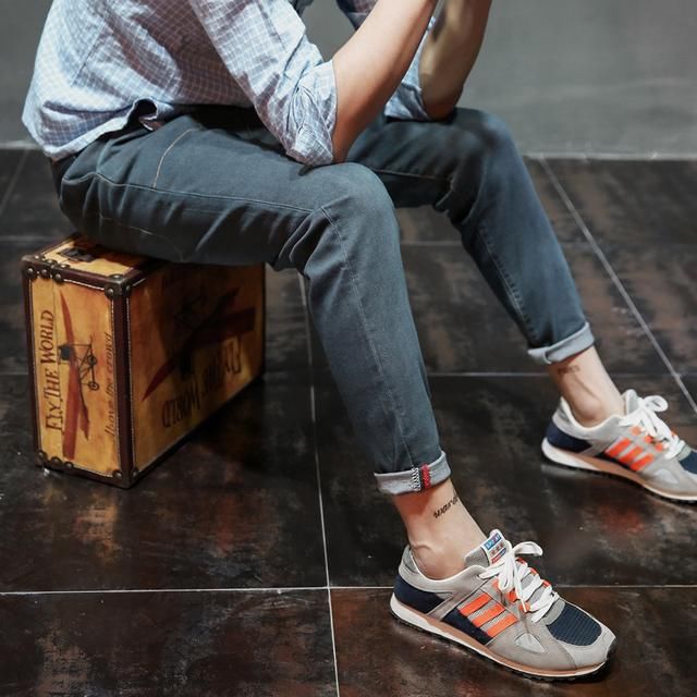 身高170以下的男士不要乱穿,这9款小脚裤,让你