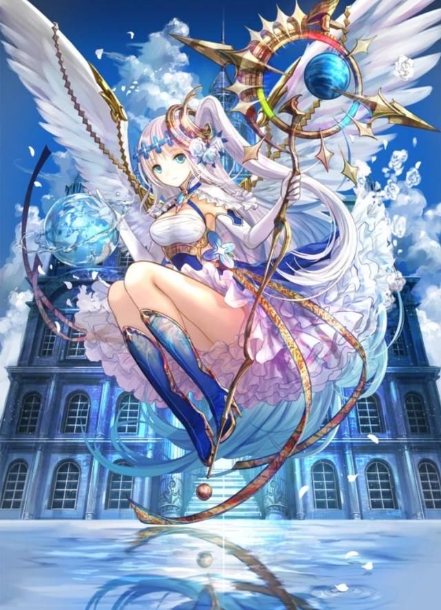 十二星座化身二次元公主,射手座是时间女神,白