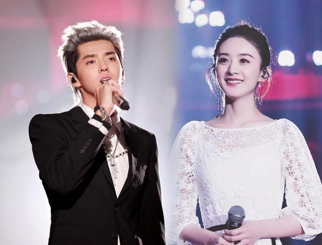 赵丽颖和吴亦凡同唱《想你》,两人眼神专注动