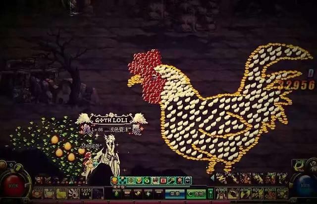 地下城:十年老玩家坚持九年摆图,网友看作品都