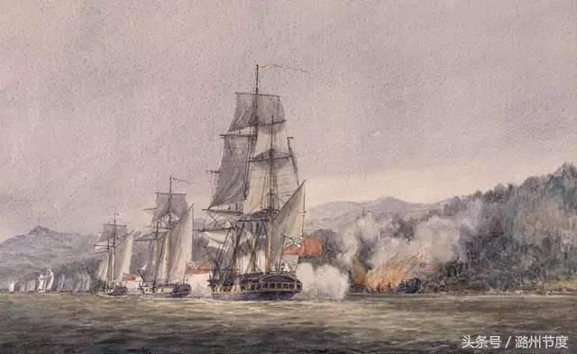 北美独立战争 美国海军被英国海军完虐 只能靠