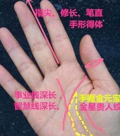 这种手相的人目前来看30岁左右就有所发展,2018年能发财