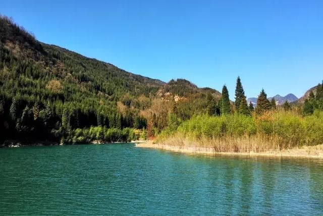 贵州西部竟然藏了个"小天池",秋天美如仙境,还有黑天鹅!