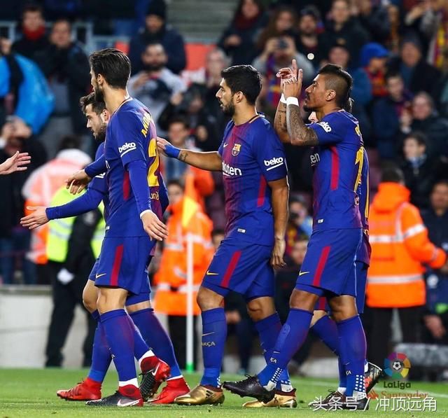 西甲巴萨vs莱万特赛后评分:梅西全场最佳,保利