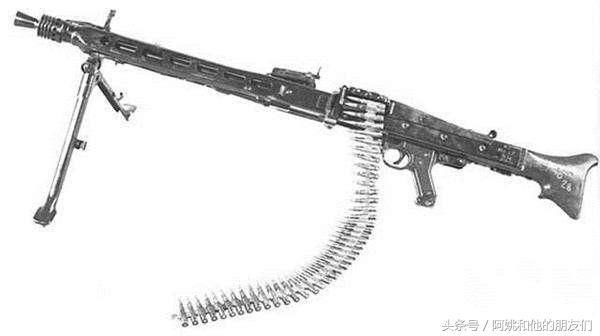二战的死亡绞肉机-德军的MG42机枪