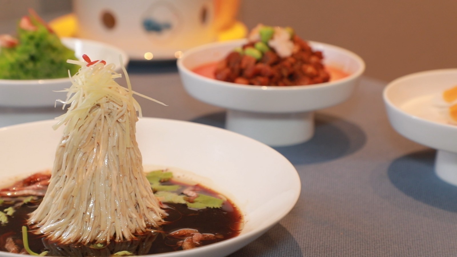 趣园茶社 扬州菜烫干丝