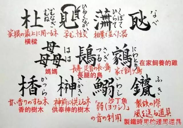一招教你搞定日本古汉字,看懂日本文言文指日