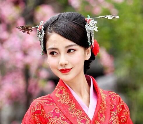 十大超美女明星古装红衣造型,韩雪张天爱超美