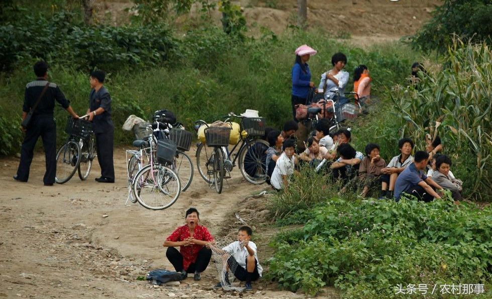 朝鲜罕见老百姓的真实生活照