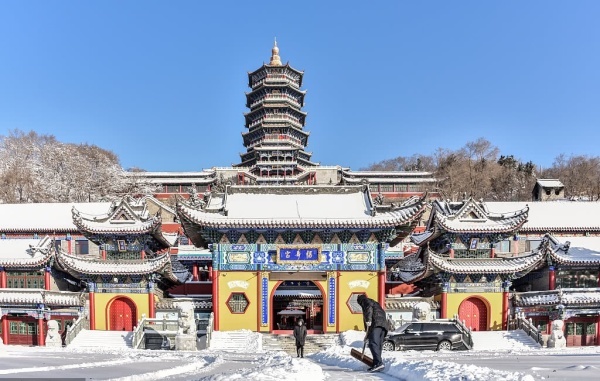 吉林辽源大雪中的景象 实拍雪后城市之美(图9) 吉林辽源大雪中的景象 实拍雪后城市之美(图9)