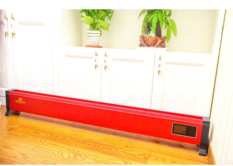 匹空调一天下来100多度电,这踢脚线取暖器开一