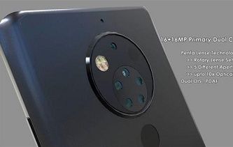 后置五摄像头!诺基亚2018新旗舰机渲染图曝光