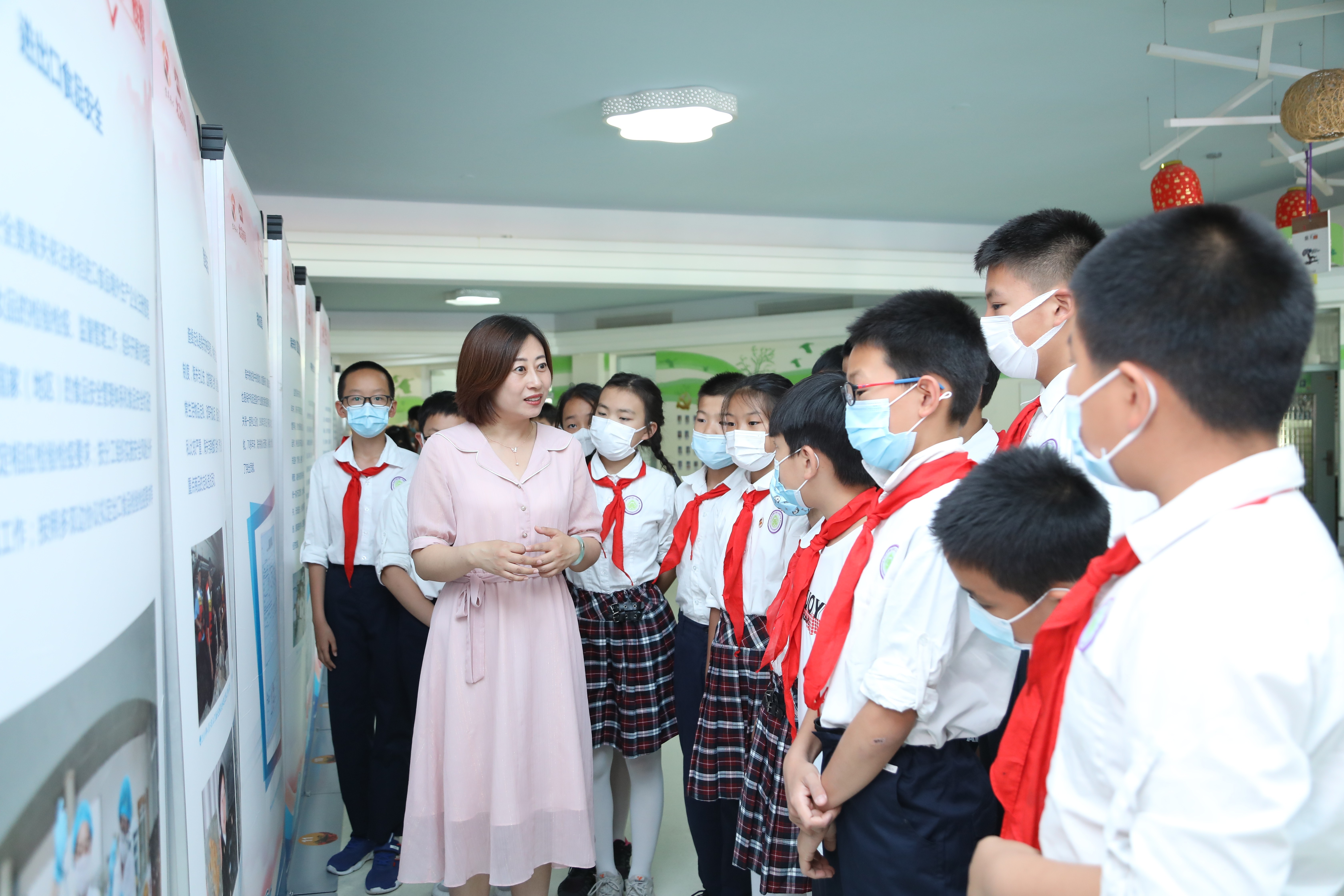 流動的愛國主義教育基地進校園巡展活動走進北京市昌平第二實驗小學