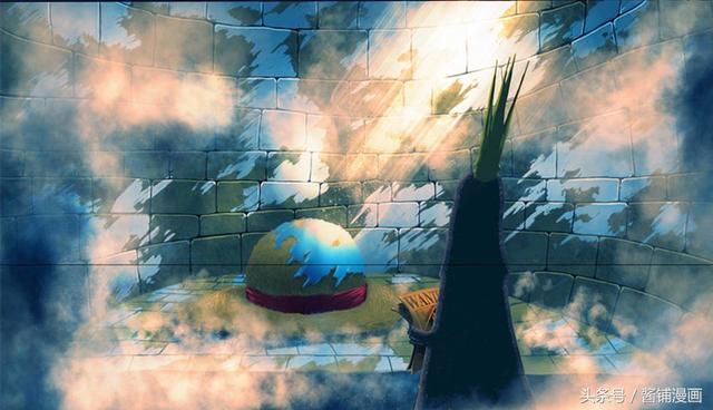 话分析:巨大草帽前站着的人,可能是长生不老的