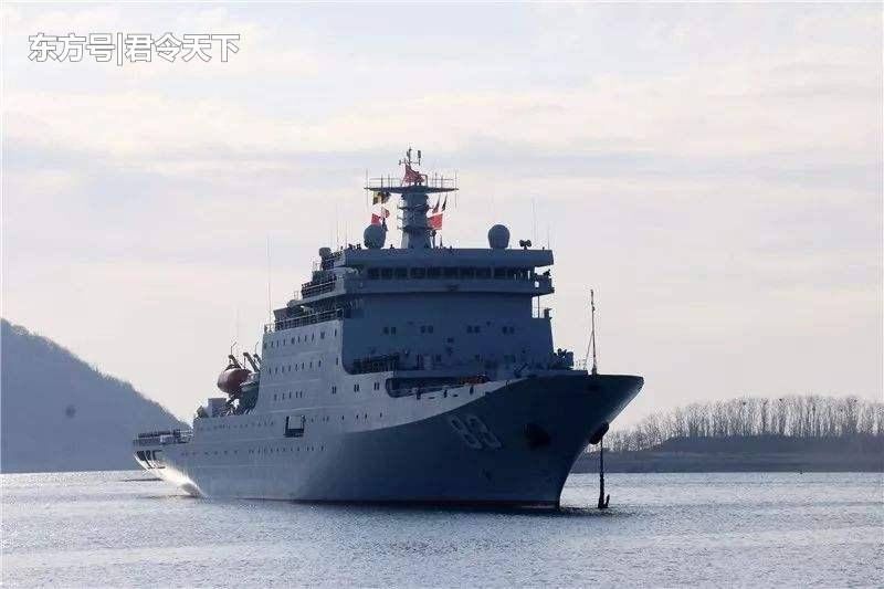 2017年2月,以抗倭英雄戚繼光命名的新型大型訓練艦在大連某軍港正式