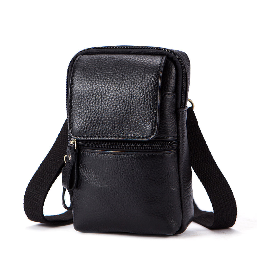 手机终于不用装兜里,时尚男士腰包,耐用好看有档次