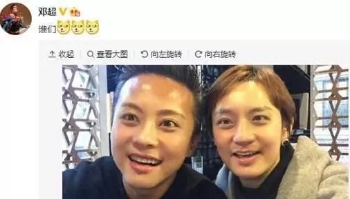 孙俪晒出邓超整容前后对比照?脸部的变化太明