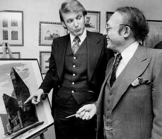 那些年你没有看过的特朗普年轻时的旧照