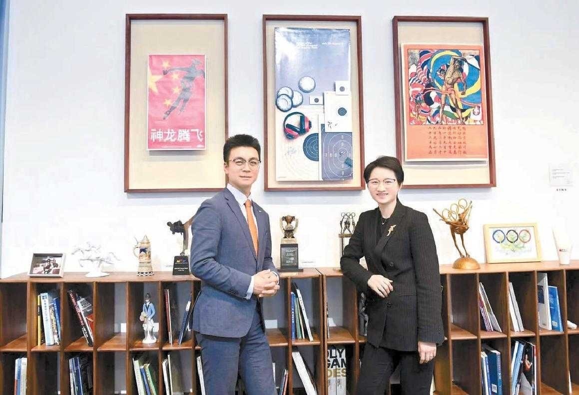 侯琨吴静钰夫妇:"奥林匹克之家"